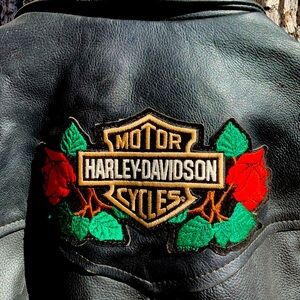 American Top vintage Harley Davidson woman’s jacket EXCELLENT